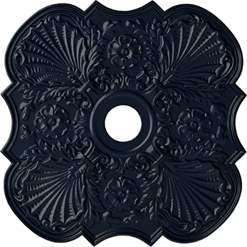 Ekena Millwork CM29FWMDF Cm29Fwmdf Flower Ceiling Medallion, 29" X 3-5/8" X 1-3…