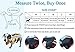VIVAGLORY Dog Life Jacket with Removable Front Float, Life Vest for Dogs with Reflective Trims and Extra Padding for Swimming & Boating, Blue, L