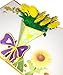 3D Pop Up Card - Sunflower Greeting Card for All Occasions - Large Size 6 x 8 inch - Perfect for Fathers Day, Birthday, Graduation, Anniversary, Thank You Card, Get Well Card, and more!