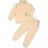 GRNSHTS Toddler Matching Outfits Boy and Girl Fall Clothes Baby Long Sleeve Winter Sweatsuit Sets 2-6Y