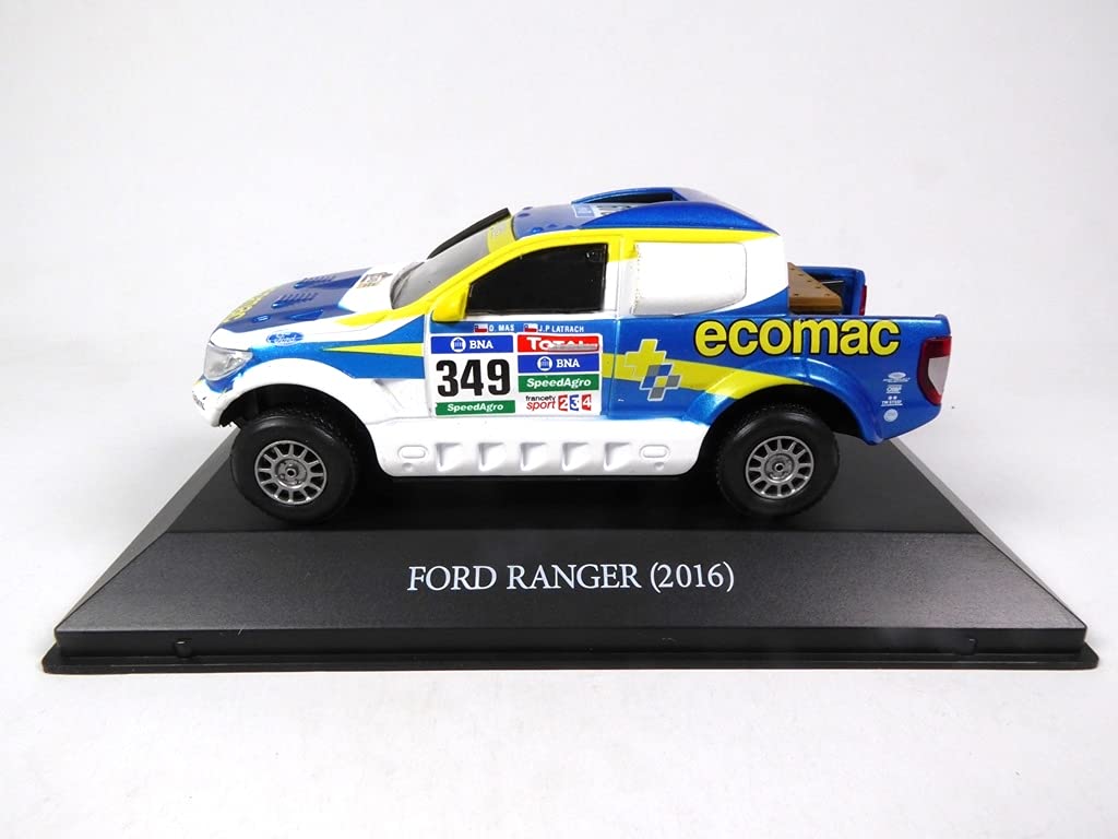 OPO 10 - Car 1/43 compatible with Ford Ranger # 349 Daniel Mas Valdes Rallye Dakar 2016 (DK679)