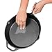 Henley Kitchen - Pre-Seasoned Cast Iron Skillet - 12 Inch - Classic Cast Iron Frying Pan with Stainless Steel Cast Iron Cleaner
