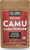 Organic Camu Camu Powder - 3.5oz Resealable Bag - 100% Raw From Brazil - by Feel Good Organics
