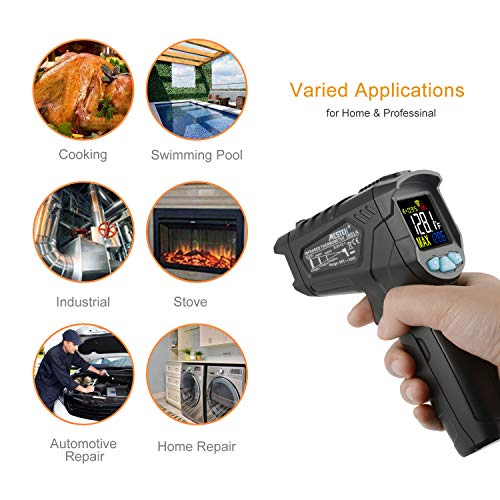 2 Thermometer+Temperature+MESTEK+Non+Contact+Adjustable