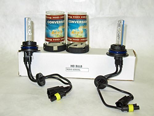Single Beam 9004 HB1 6000K Xenon HID Light Bulb Set of 2