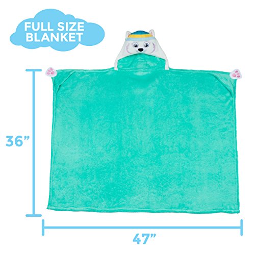 Comfy Critters Stuffed Animal Blanket PAW Patrol Everest Kids