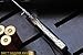 Sale (27 6/18) DKC-130-BH-DS Night Star Damascus Black Bone Folding Pocket Hunting Knife Damascus Blade 4.5' Folded 8