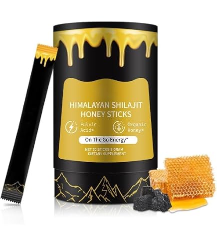 Bâtonnets De Miel SHE-LAJIT - Saveur Fraise, 30 Sticks - Soutien Ovulation Et Humeur - Neuf, Péremption 2027
