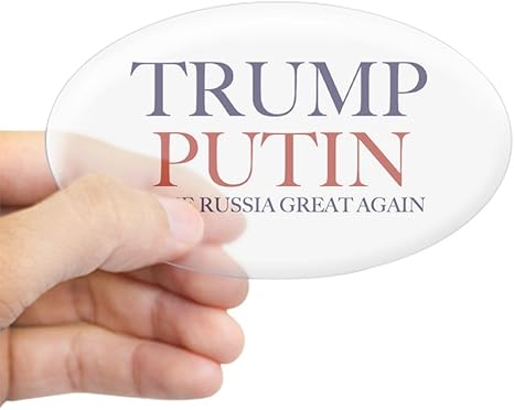 Cafepress Trump Putin Aufkleber Oval Stossstange Aufkleber Euro Oval Autoaufkleber Amazon De Kuche Haushalt