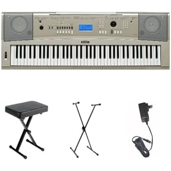 adapter headphone yamaha for keyboard 235 Yamaha YPG Grand Stand, with Piano Power 76 Yamaha Portable Key and Amazon.com: Bench,