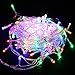 33ft/10m Copper Wire, 100 LEDs Multi-Color Twinkle LED Strip Lights ,Party Decorative Color Changing String lights with 8 modes,For Indoor use.