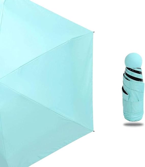 ZJJJD Einfach Zu Falten Kreative Mini Sonnenschirm Uv-licht Kapsel