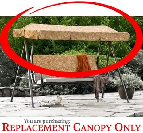 Amazon Com The Outdoor Patio Store Replacement Canopy For Jaclyn Smith Today Addison Swing Garden Outdoor