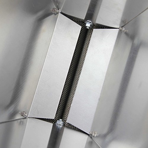 Barley Mill, Barley Grain Crusher, Barley Roller Grinder Stainless Steel with Mounting Board - Thumbnail 7