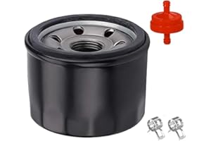 Replacement Oil Filter for TroyBilt For Craftsman Lawn Mower Engines Compatible with Includes Fuel Filter Spark and Clips Kit