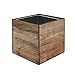 CYS EXCEL Cube Planter Box with Removable Zinc Metal Liner (5
