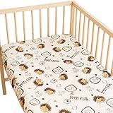 Hedgehog 19" x 32" Fitted Sheet Pati'Chou