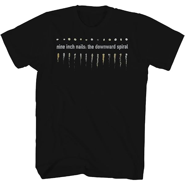 Amazon.com: Men's Nine Inch Nails Icon & Logo T-Shirt Small