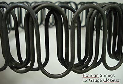 Zig Zag Upholstery Springs - 12 gauge 10' length