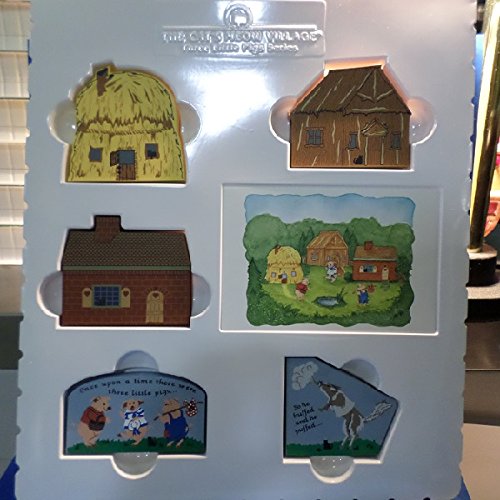Cat's Meow Village ** Three Little Pigs Collection, Set of 5 ** #15.004