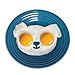 GAMAGO Puppy Breakfast Mold - Cute Shaped Egg Mold for Eggs Pancakes Chococlate Candy and More - 100% Silicone