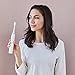 Dazzlepro Elements Sonic Electric Toothbrush with UV Sanitizing Rechargeable Charging Base, 3 Brush Heads, Silver