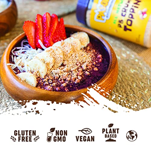 PASOKIN Natural Peanut Butter Crumbs Gluten Free, Vegan, Peanut