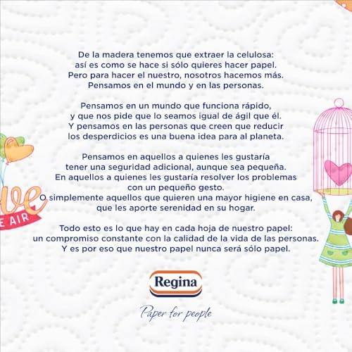 de Corazones Papel Cocina - 21 Rollos, Máxima Absorbencia En Cada Hoja, 58 Hojas De 2 Capas Por Rollo, Color Decorado, Rollo grande