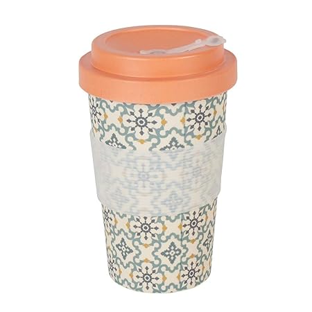 Thermo Rex Kaffeebecher to go Bambus Verschließbar | Moderner Bambus Becher to go | Umweltfreundliche Trinkbecher Alternative