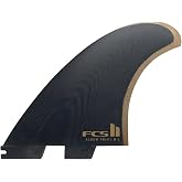 FCS II Album Twin+1 PG M-L Black/Gold Fins
