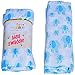 Muslin Baby Swaddle for Longer Sleep. Multi Use Cotton Baby Swaddling Blanket, Wrap, Nursing, Car Seat Cover. Blue Elephants for Boys, Baby Shower, Christmas Gifts.