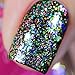 Diamond - iridescent flakie topcoat nail polish by Cupcake Polish