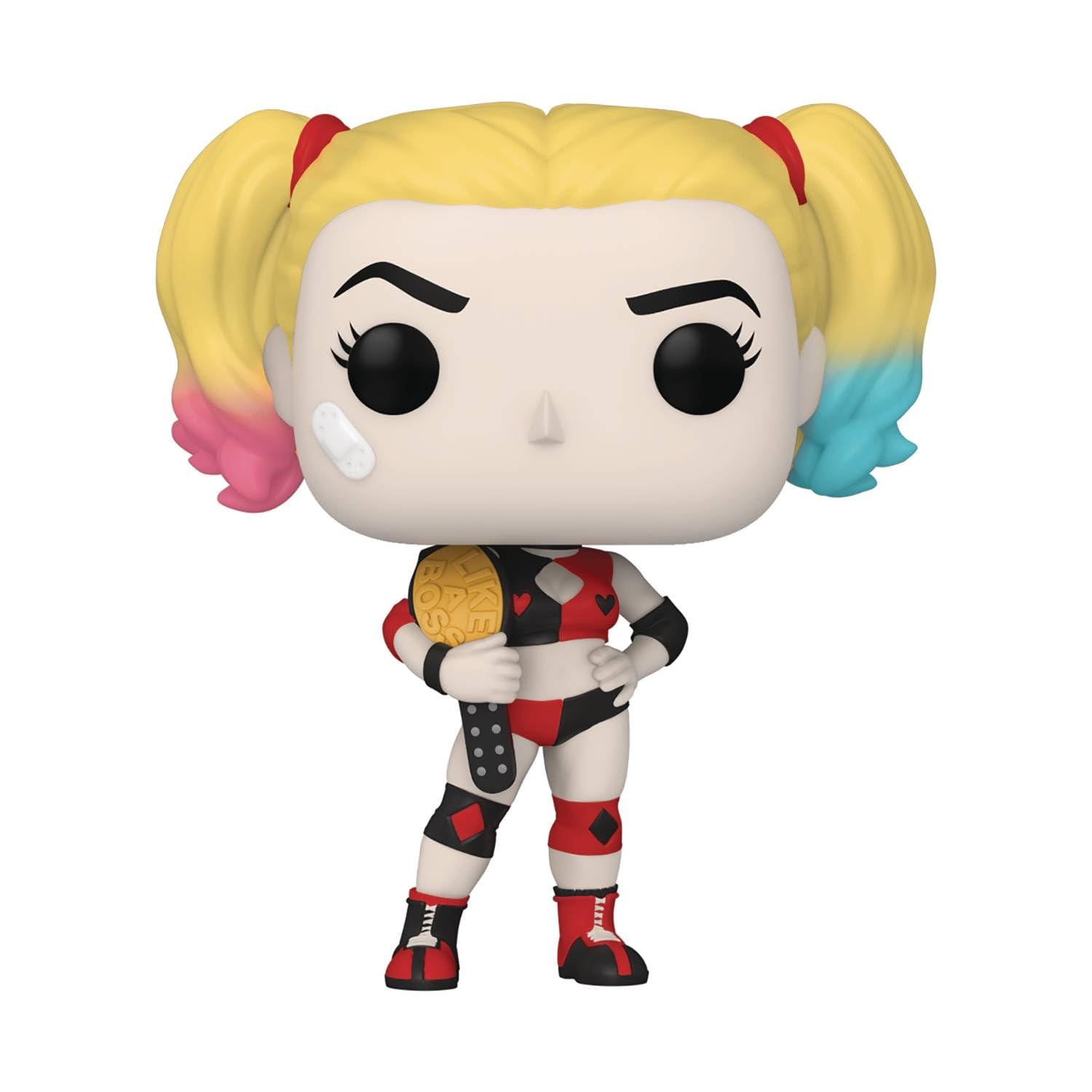 Funko POP HEROES DC HARLEYQUINN W/BELT PX VIN FIG