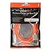 Pawtec [Apple MFi Certified] Premium Lightning to USB Cable 3.3 Feet/1 Meter Nylon Braided for iPhone Xs/XS Max/XR/X / 8/8 Plus / 7/7 Plus / 6s 6, iPad Pro/Air/Mini/iPod (Tangerine Orange)