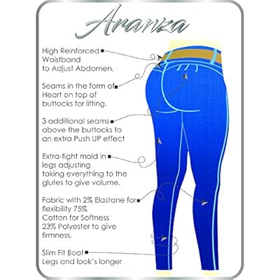 Butt Lifting Jeans Stretch Colombian Pantalones Colombianos