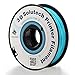 3D Solutech Teal Blue 3D Printer PLA Filament 1.75MM Filament, Dimensional Accuracy +/- 0.03 mm, 2.2 LBS (1.0KG) - PLA175NTLBLU