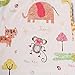 Safari Crib Sheet - Soft Fitted Crib Sheet Baby Sheet for Standard Crib and Toddler mattresses Nursery Sheet for Boys and Girls 1 Pack Animal Jungle Toddler Sheet - by UOMNY