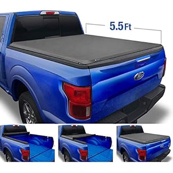 Tyger Auto T1 Roll Up Truck Tonneau Cover TG-BC1F9029 Works with 2015-2019 Ford F-150 | Styleside 5.5' Bed