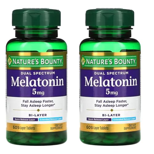 Nature's bounty Nature's Bounty Melatonin 5mg Dual