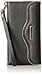 Rebecca Minkoff Iphone 6 Plus Leather Folio Wristlet Cell Phone Case, Black, One Size