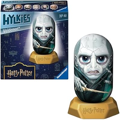 Hylkies: Figuras coleccionables de Harry Potter para armar tú Mismo - Figura #40 - Voldemort - Construye, enamórate, colecciona: Minifiguras para los fanáticos de Hogwarts