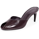 Black Suede Studio Women's Dovie Sandals 70mm