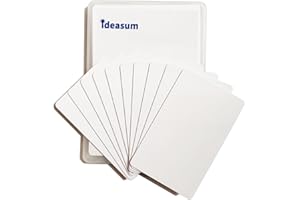 IDEASUM 20 pcs White Blank NTAG215 PVC Cards with NXP NTAG215 Chips, NFC Cards for Smart Home and Smart Office,Gaming Cards,Printable NFC Cards with Own Design