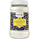 Petpost | Coconut Oil - Hot Spot &amp; Itchy, Dry Skin Treatment for Dogs - 100% Certified Organic Extra Virgin Superfood &amp; Moisturizer for Skin and Coat, &amp; Dog Itch Relief- 16 Oz.