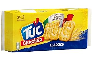 Tuc Cracker Classico, Cotto al Forno con 100% Grano Italiano, 250g