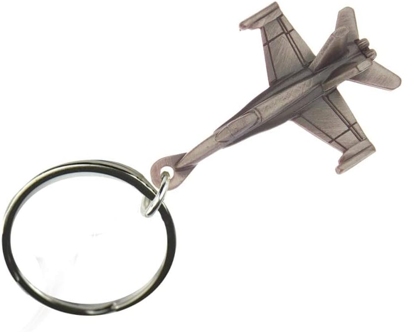 Clivedon F18 Hornet Keyring - Pewter