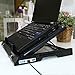 AUKEY Laptop Cooling Pad, Laptop Cooler with 5-Level Height Setting, Adjustable Fan Speed, 2 USB Ports and 2 Fans for Laptop Up to 17