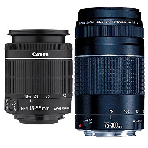 Canon-EOS-Rebel-T5i-180-MP-CMOS-Digital-Camera-with-EF-S-18-55mm-f35-56-IS-STM-Zoom-Lens-EF-75-300mm-f4-56-III-Telephoto-Zoom-Lens-Telephoto-Wide-Angle-Lenses-12pc-Bundle-32GB-Deluxe-Accessory-Kit