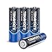 TENAVOLTS Rechargeable Lithium/Li-ion Batteries, AA Rechargeable Batteries, Constant Output at 1.5V, Quick Charge Less Than 2 Hours, 2775 mWh Electrical core Power- 4 Count