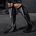 Compression SocksCompression Socks for Men & Women,20-30 mmhg for Flight, Maternity, Athletics, Travel, Nurses - Medical Care Grade, Boost Stamina, Circulation & Recovery, Black